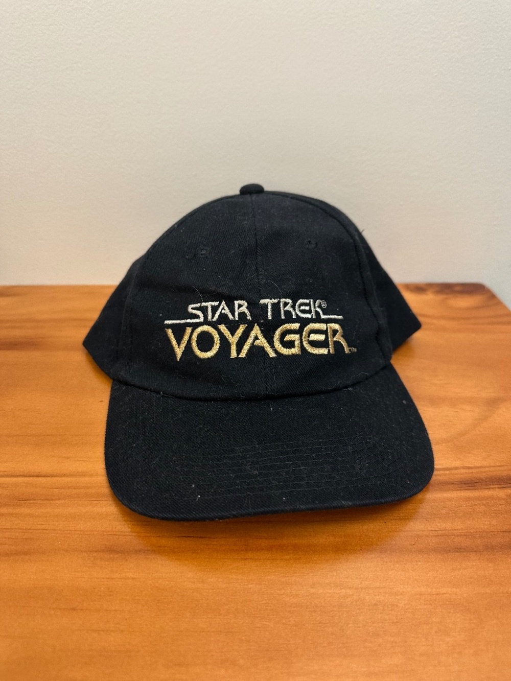 Star Trek Voyager Hat Black and Gold